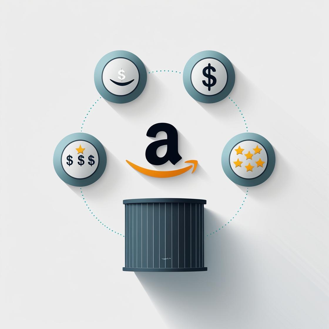 Automatización de datos de productos Amazon: precio, valoración, reseñas y gestión.
