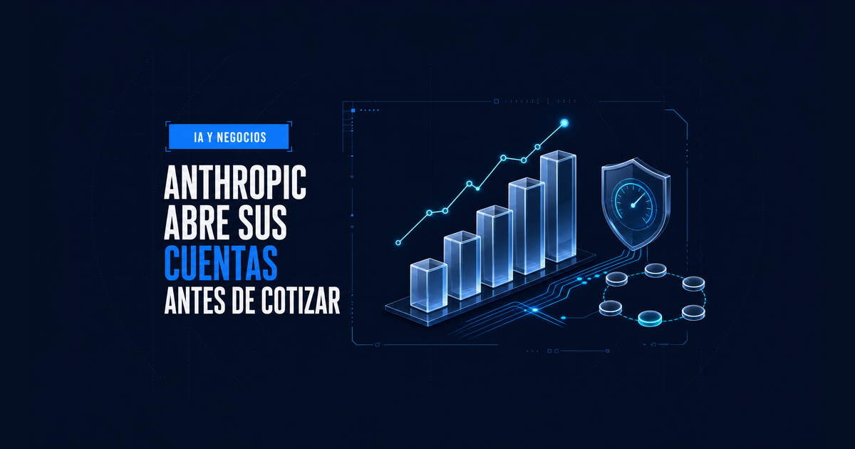 Portada: Anthropic abre sus cuentas antes de cotizar en bolsa