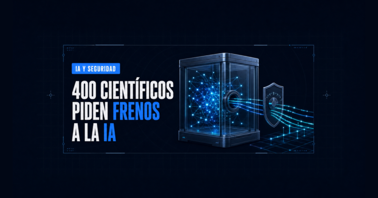 Portada: seguridad de la IA, 400 científicos piden frenos